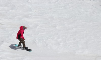 ELMALI BOĞAZINDA SNOWBOARD ŞOVU