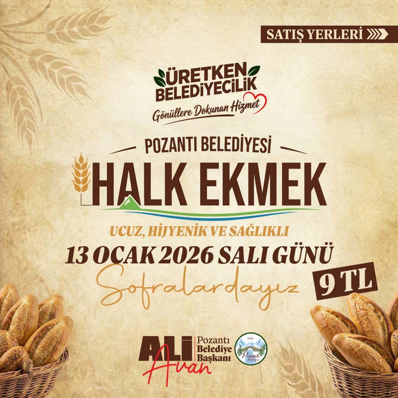 Halk Ekmek Satış Noktaları