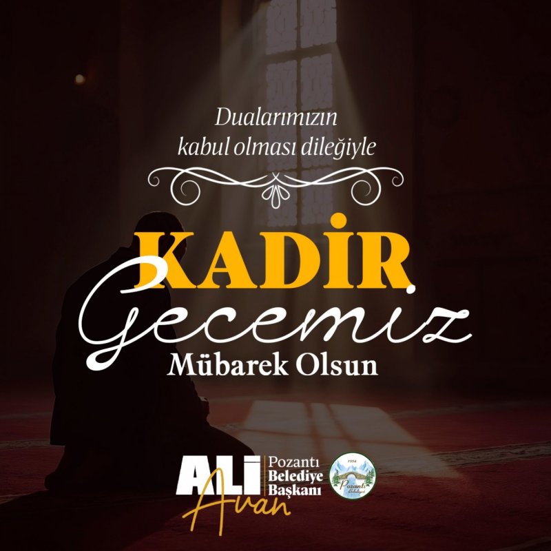 Kadir Gecemiz Mübarek Olsun