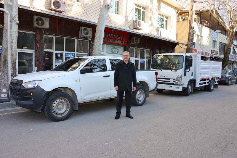 Pozantı’da Üretken Belediyecilik: Araç Filosuna Yeni Takviyeler